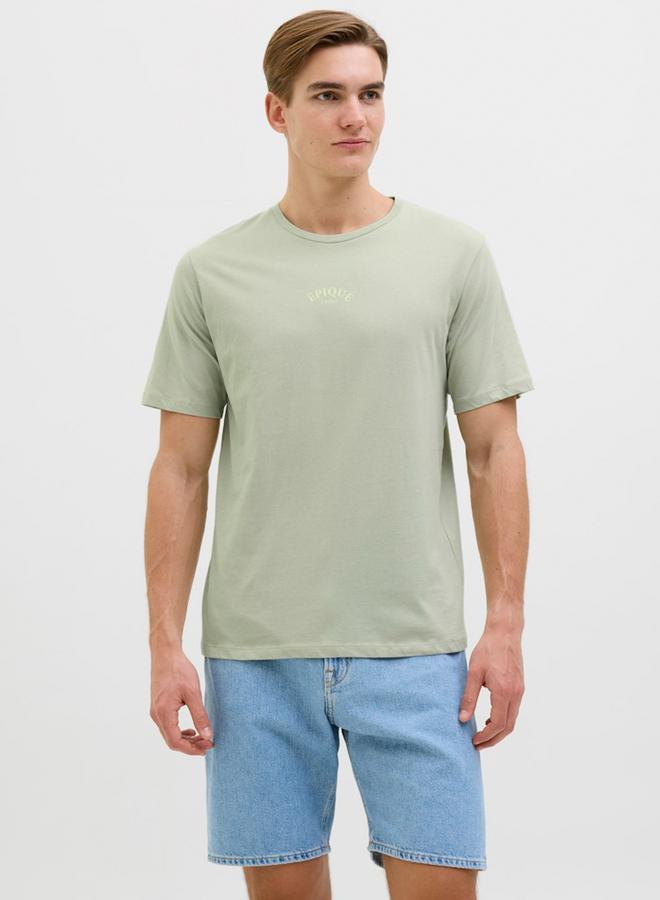 Rebel Graphic Print Round Neck T-Shirt - Image 3