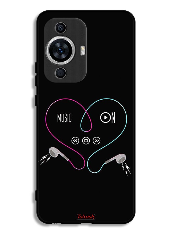 Tolwak Huawei nova 12s Protective Case Cover Music On - Image 1