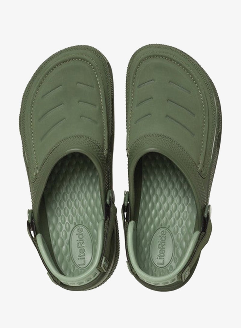 Crocs Men Army Green Yukon Vista LiteRide Clog - Image 3