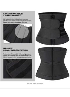 Generic Neoprene Thermal Corset with Double Tape for Men and Women that Works to Burn Belly Fat  - Image 2