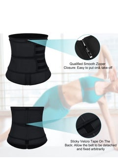 Generic Neoprene Thermal Corset with Double Tape for Men and Women that Works to Burn Belly Fat  - Image 5