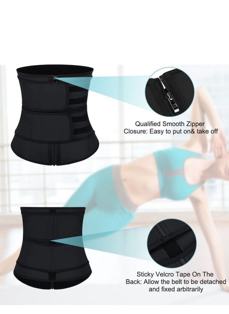 Generic Neoprene Thermal Corset with Double Tape for Men and Women that Works to Burn Belly Fat  - Image 5