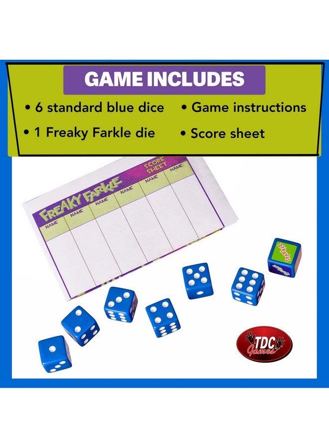 TDC Games Freaky Farkle Travel Dice Game - Image 5