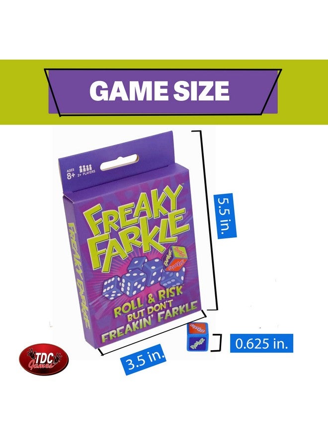 TDC Games Freaky Farkle Travel Dice Game - Image 4