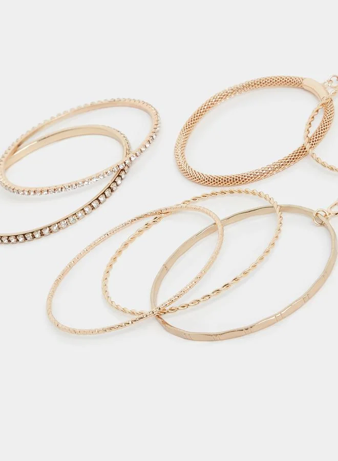 Styli Set of 8 - Tassel Drop Bangles