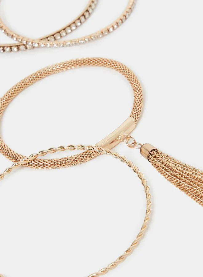 Styli Set of 8 - Tassel Drop Bangles