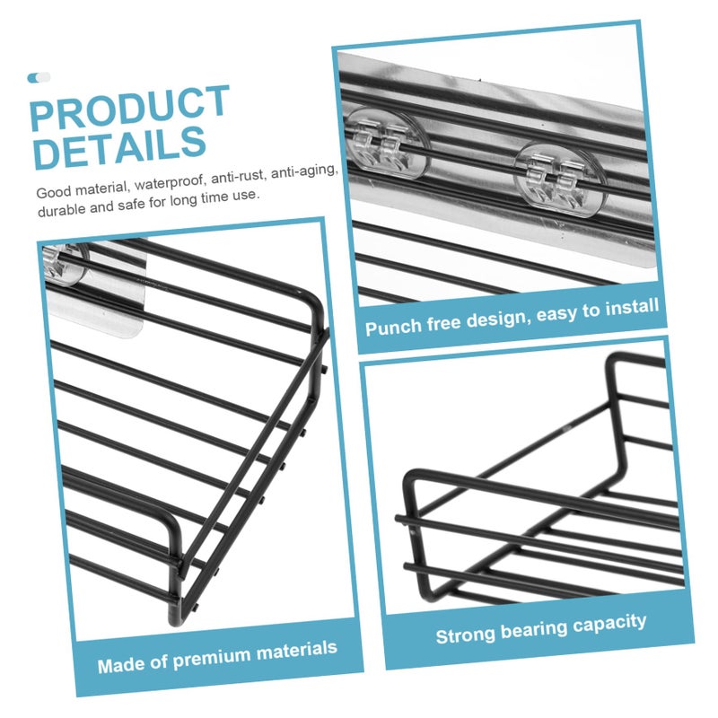 Bathroom Storage Rack Decorative Shelf Organizer for Kitchen Essentials 1 Pack - Image 5