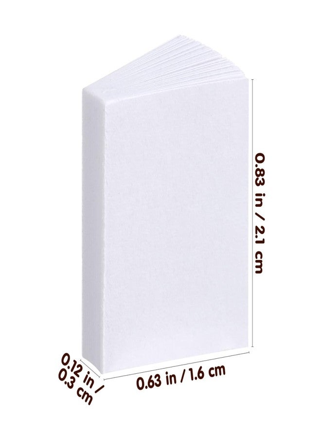 جارنيك مجموعة جارنيك من 100 قطعة من كتب بيت الدمية المصغرة بمقياس 1:12، كتب فارغة صغيرة، نموذج لتزيين رف كتب بيت الدمية، أدوات حرفية ومستلزمات لعب التظاهر في عيد الميلاد - Image 5