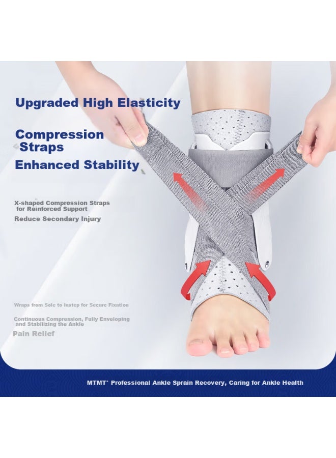 Tmt Japan Ankle Brace Anti-sprain Ankle Support Fracture Orthosis Rehabilitation Sports Joint Protection For Men And Women M - Image 2