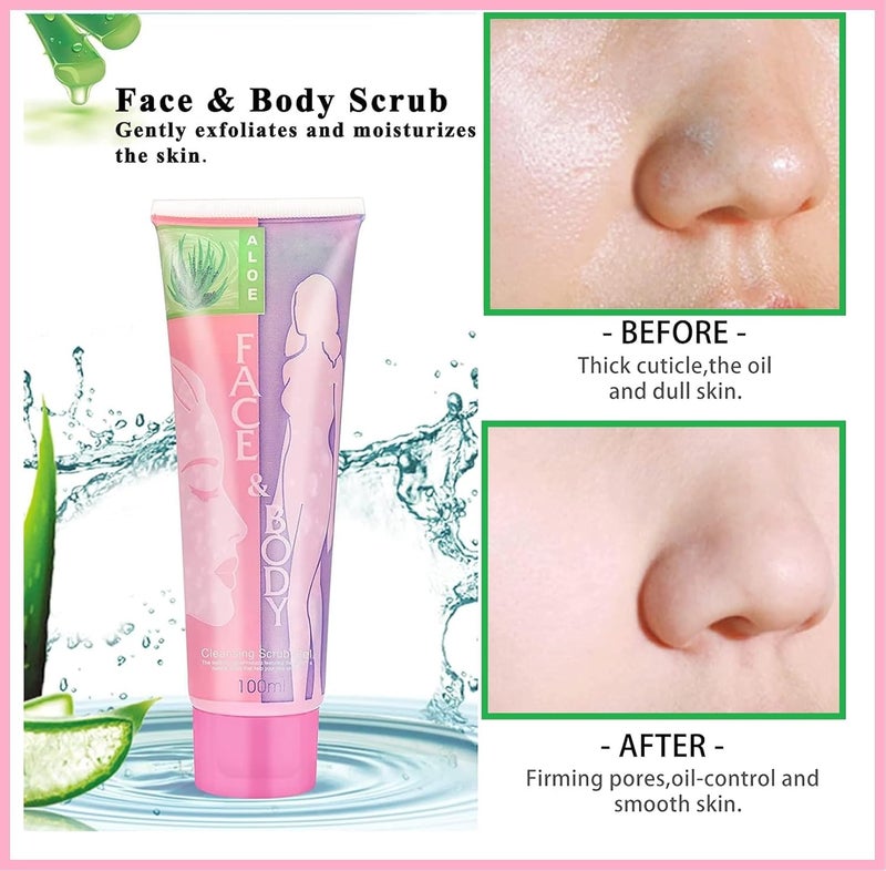 Generic Moisturizing Massage Gel body and face Scrub 100 g  - Image 5