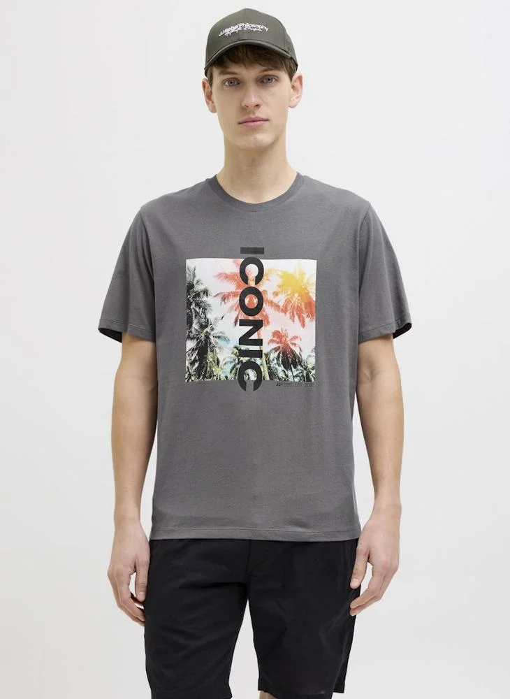 ج ج ريبل Jreblarry Tee Ss Crew Neck T-Shirt
