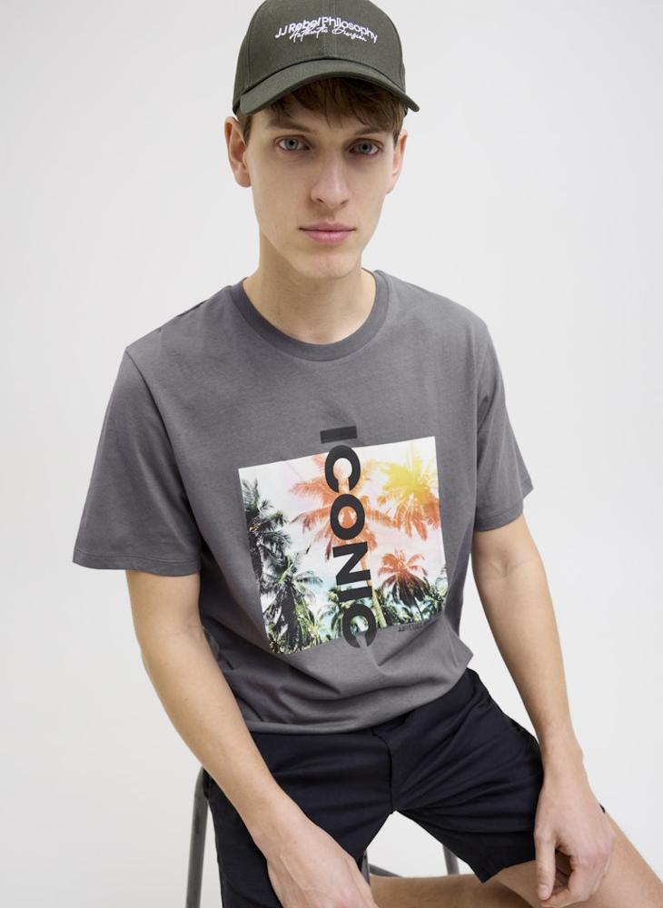 JJ Rebel Jreblarry Tee Ss Crew Neck T-Shirt  - Image 3