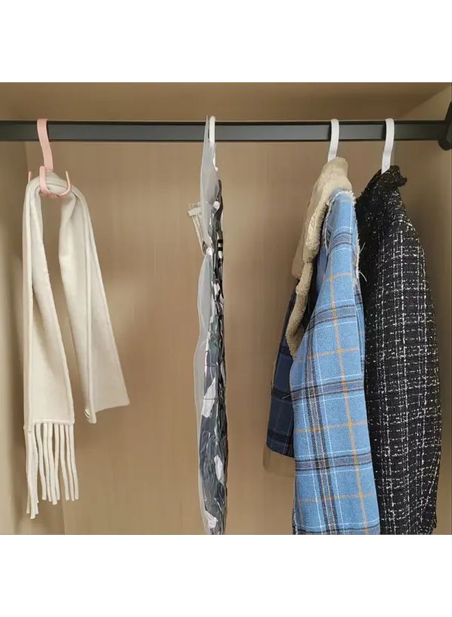Reusable Hanging Vacuum Storage Bag 26.40x35.46 Inches for Clothes Coats Jackets Dresses - Image 4