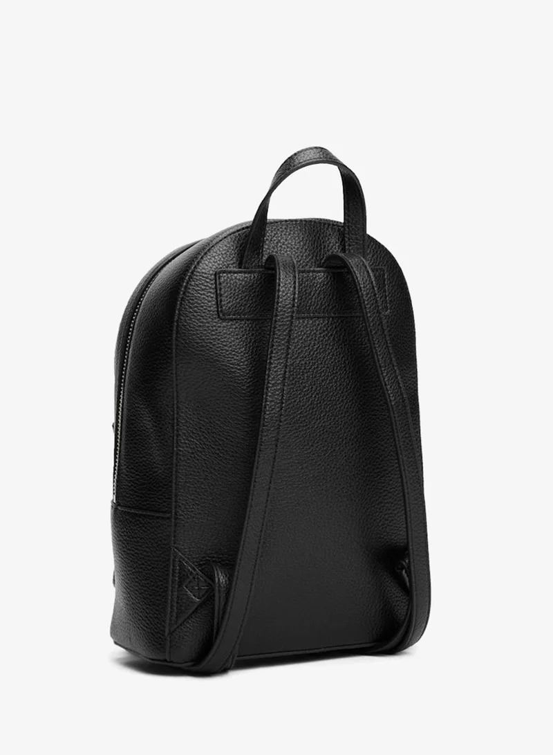 TOMMY JEANS Logo Detailed Zip Through Backpack