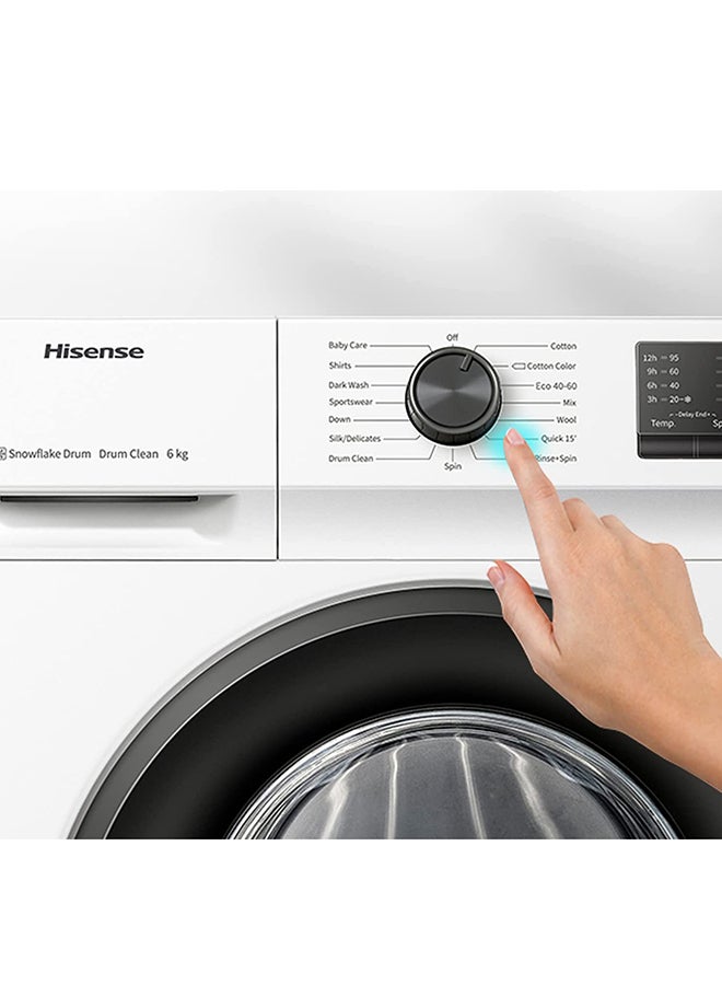 Hisense Front Load Washing Machine 7 kg 220 W WF1B721US Silver - Image 4