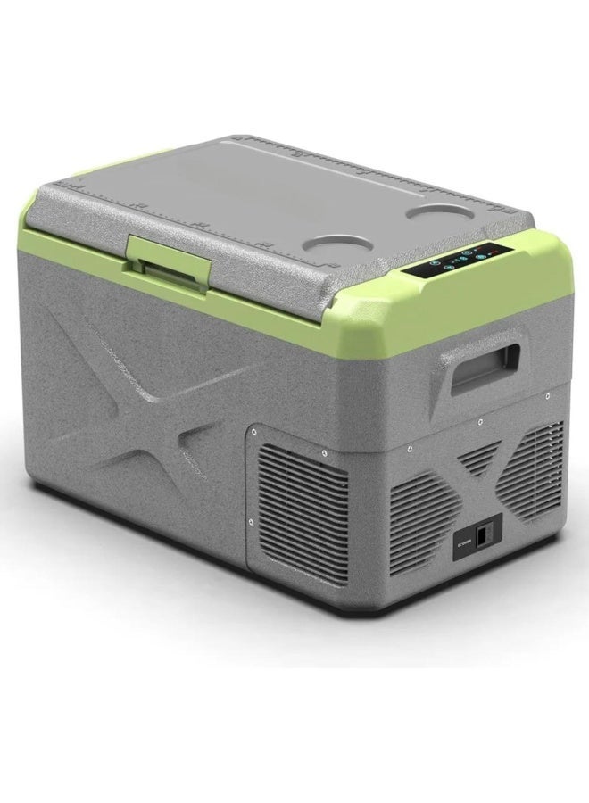 Tradeo 30L Portable Car Refrigerator with Compressor - 60W Dual AC/DC Powered Electric Cooler Freezer - Image 1