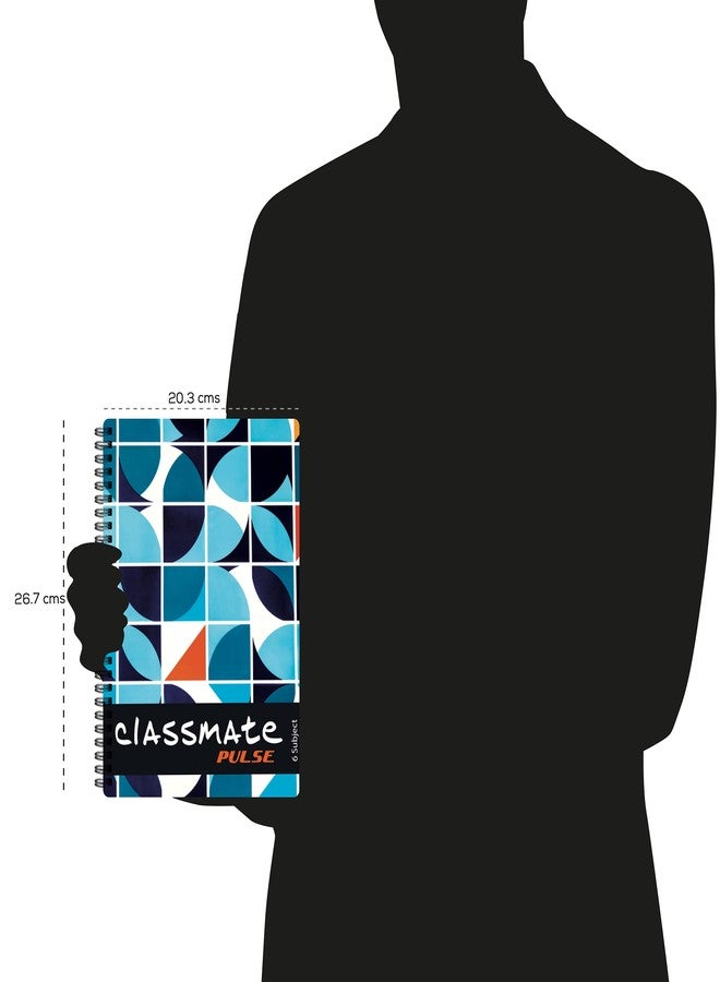 Classmate Pulse Notebook - 267 X 203, 300 Pages, Unruled, Wiro Binding - Image 4
