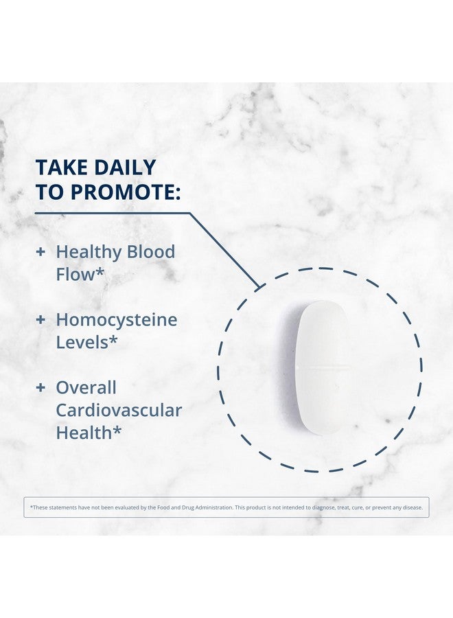 Metagenics Arginine Plus - 1.5 g L-Arginine - Supports Blood Flow & Heart Health* - 665 mcg DFE Folate (as Calcium L-5-Methyltetrahydrofolate) - Non-GMO, Vegetarian & Gluten-Free - 120 Count - Image 5