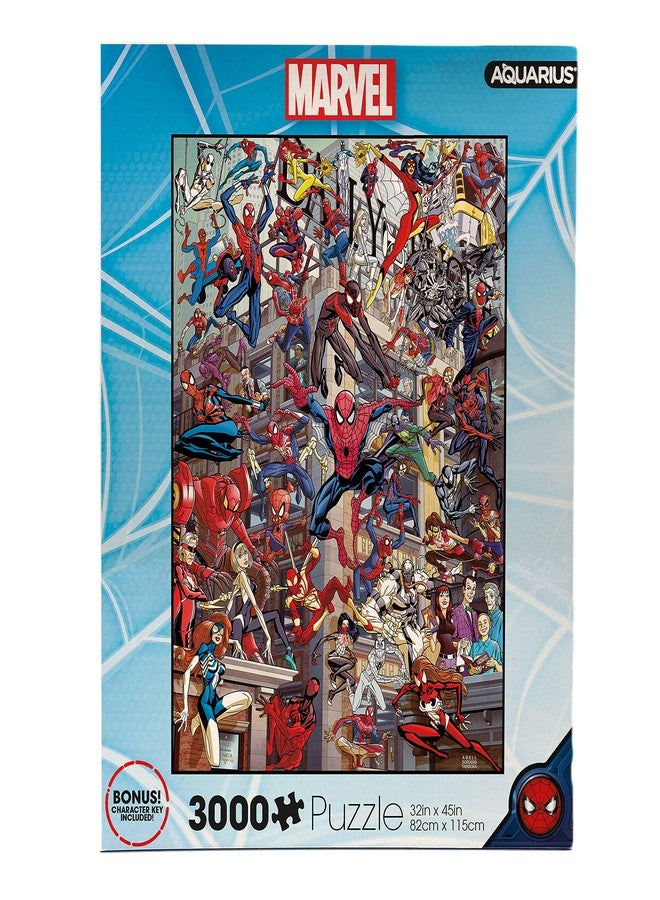 AQUARIUS Marvel Spider-Man Heroes Puzzle (3000 Piece Jigsaw Puzzle) - Officially Licensed Marvel Comics Merchandise & Collectibles - Glare Free - Precision Fit - 32x45 Inches - Image 1