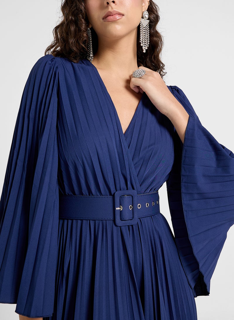 خزانة فستان بكسرات وحزام - Image 3