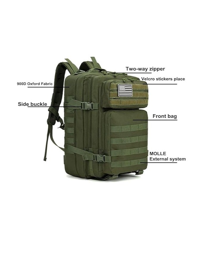 Cool Baby Style Military Tactical Backpack Large 45L Molle Bag Backpack Hiking Outdoor Camping Hiking - Image 3