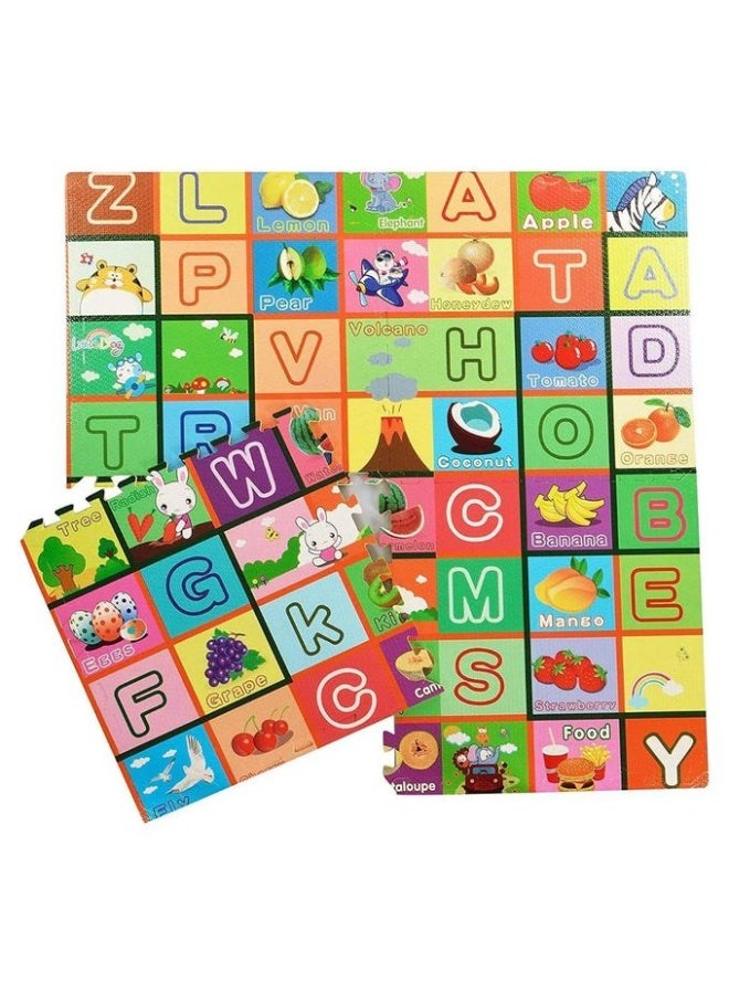 Clicko 56pcs Kids Puzzles Toys EVA Foam Mat Alphabet Letters Puzzle Children Intelligence Development - Image 3