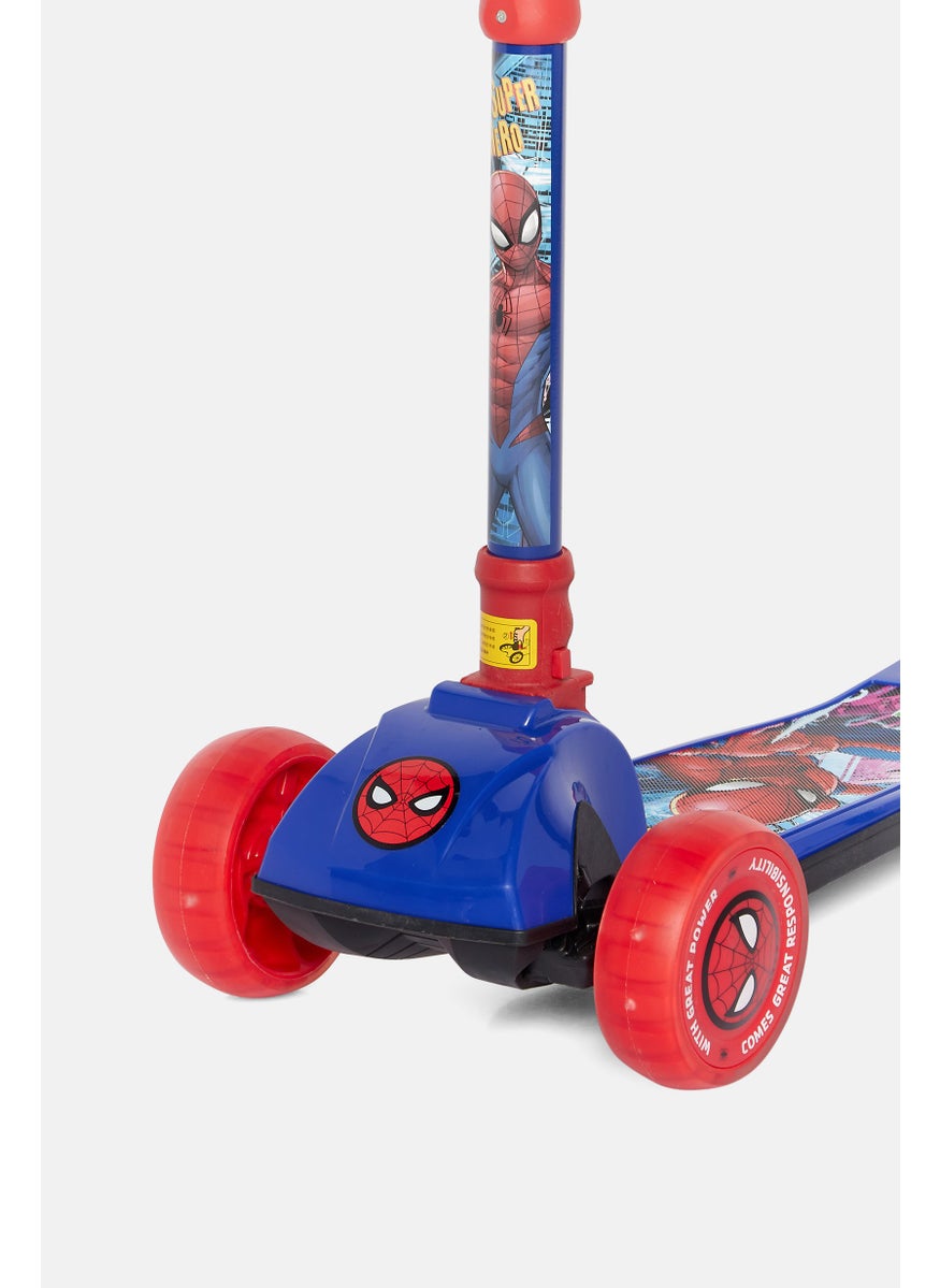 Marvel Spiderman Foldable Twist Scooter by Mesuca, Red Combo - pzsku/Z9F6C24E237A034EF32B5Z/45/_/1737641679/a5cbdd6e-5e18-41a9-a010-b38773590e77