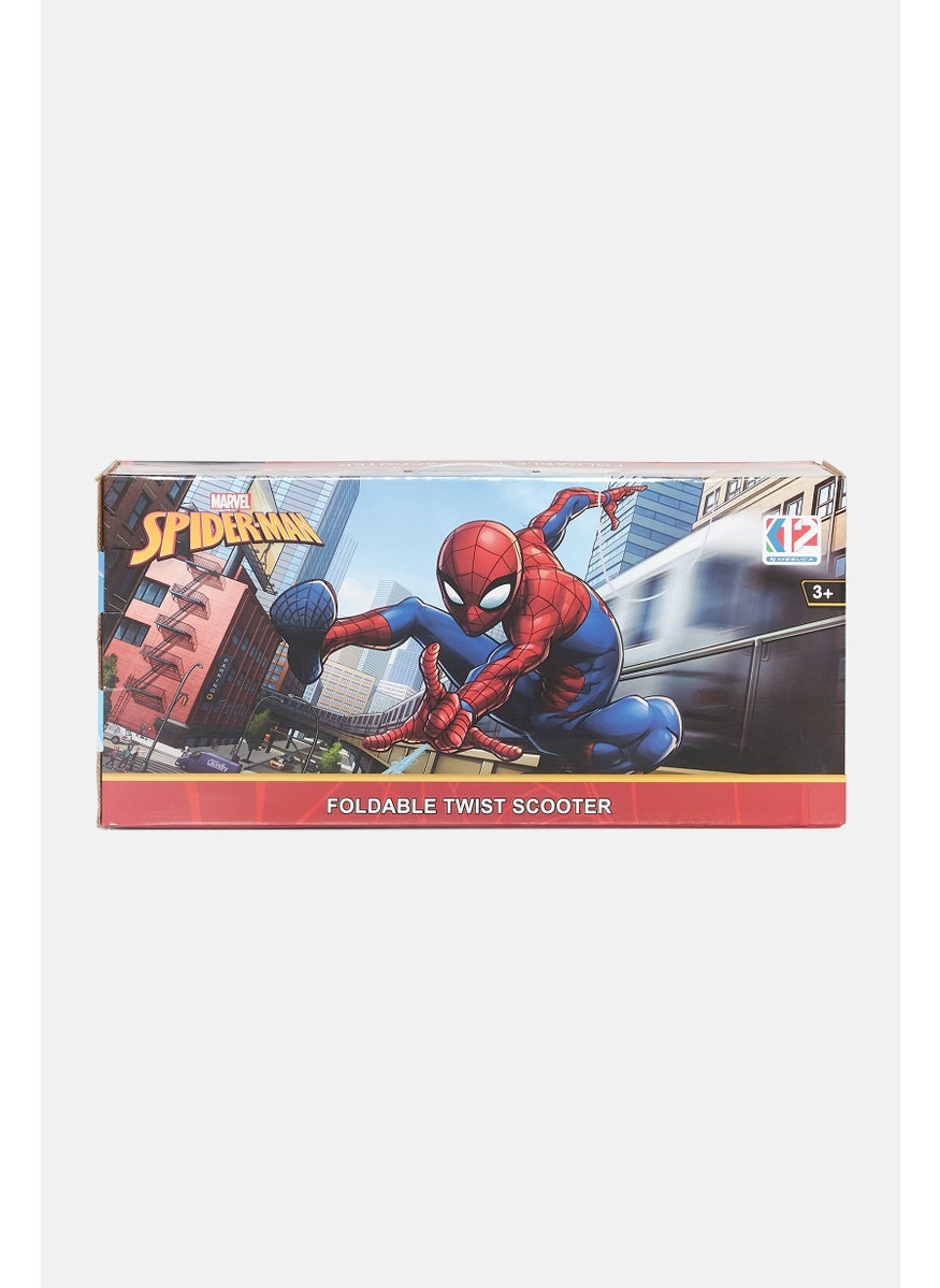 Marvel Spiderman Foldable Twist Scooter by Mesuca, Red Combo - pzsku/Z9F6C24E237A034EF32B5Z/45/_/1737641681/ef212f57-6432-4998-84d5-6d25e808337d