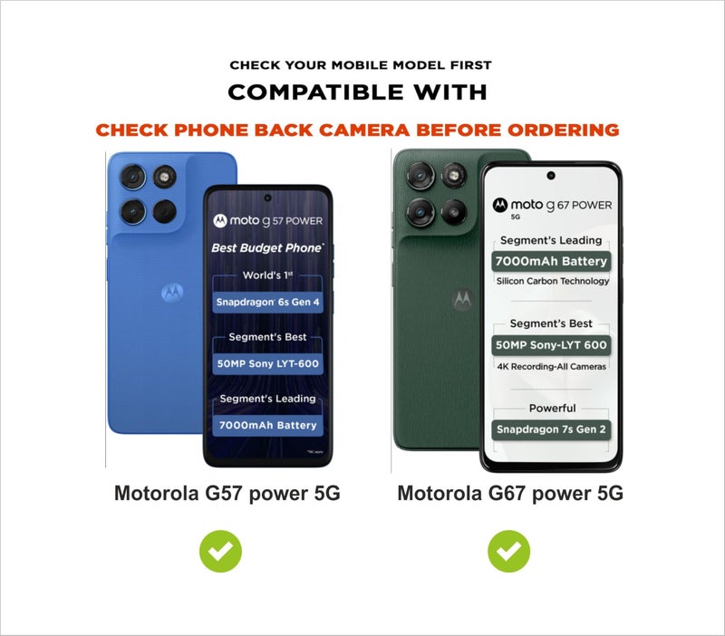 SBMS Silicone Back Cover Case for Motorola Moto G67 Power 5G / Moto G57 Power 5G | Soft Micro-Fibre Lining Inside | Camera Protection Bump | Shockproof Back Cover Case for Moto G67 Power 5G (Purple) - Image 5