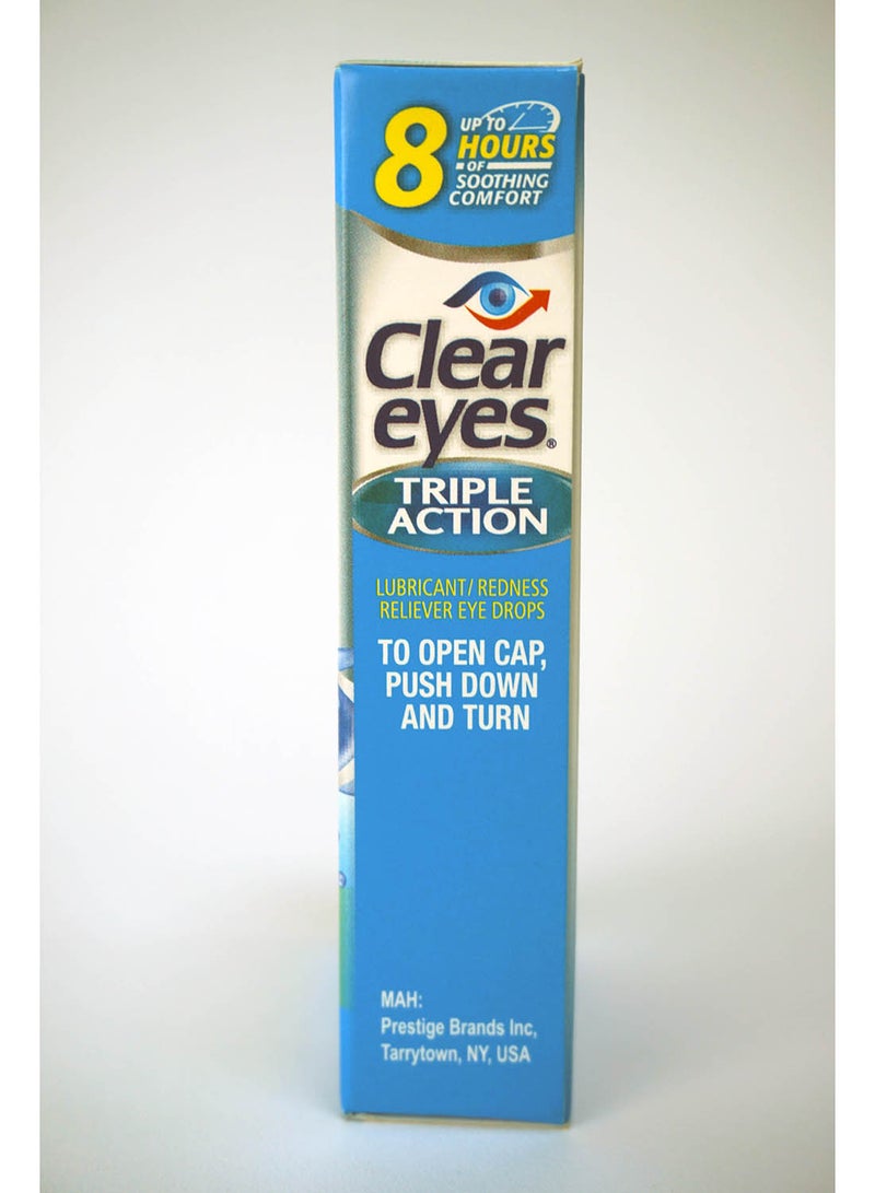 Clear Eyes Triple Action Relief-15Ml  - Image 3
