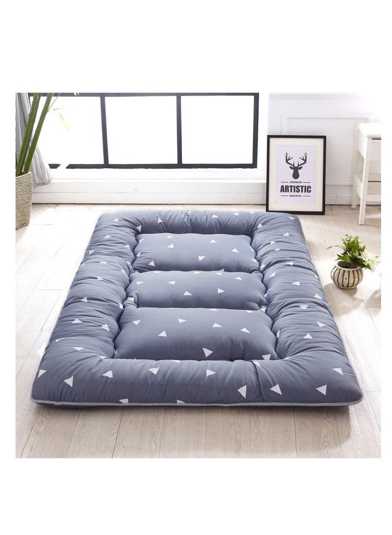 Cool Baby COOLBABY Japanese Floor Mattress Futon Mattress Roll Up Camping Mattress Tatami Mat Foldable Mattress for Bed Couch Mattress Pad Twin 200CM*150CM - Image 2