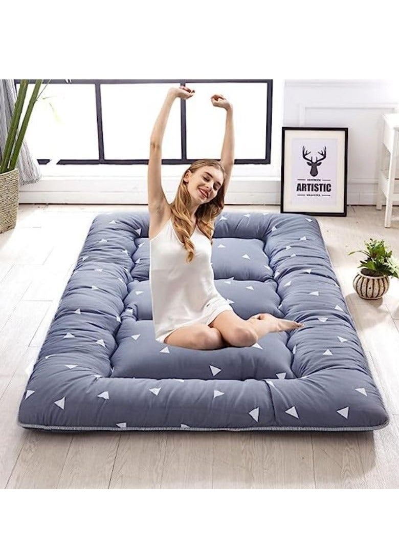 Cool Baby COOLBABY Japanese Floor Mattress Futon Mattress Roll Up Camping Mattress Tatami Mat Foldable Mattress for Bed Couch Mattress Pad Twin 200CM*150CM - Image 3