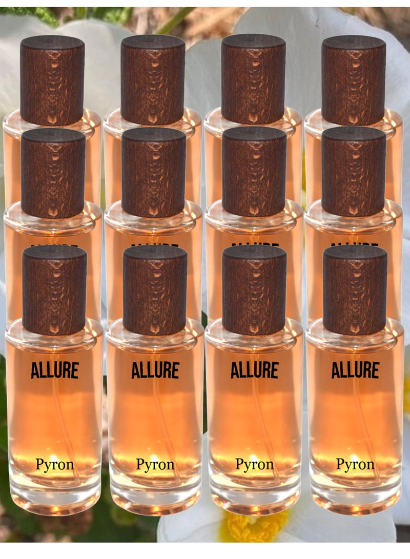 PYRON 12 Pieces Allure Perfume 50 ml EDP