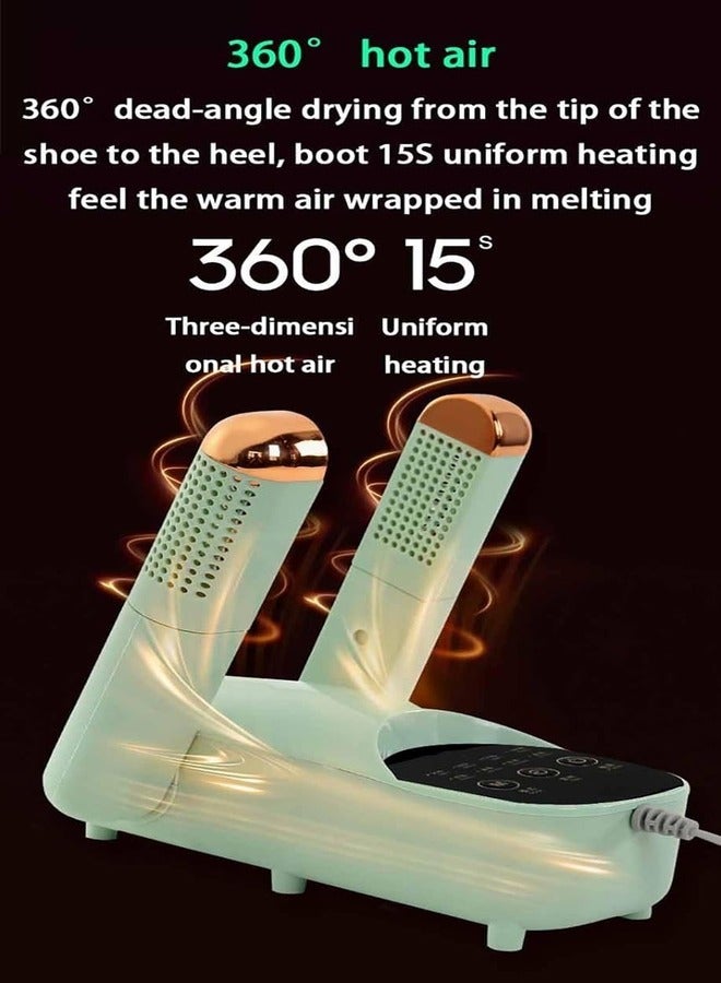 Electric Shoe Dryer 360 Degree Heating Fast Drying Shoe Warmer Work Boots Gloves and Shoes Mute Shoe Dryer and Warmer for All Kinds of Shoes  - Image 2