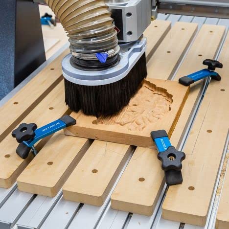 Rockler Hold Down Clamp, (5-1/2''L x 1-1/8'' W) - Drill Press Clamp is for Workbenches, Jigs, or Machine Tables w/T Track Accessories – Clamps Ideal for Soft Woods, Pre-finished Panels, & More - Image 4