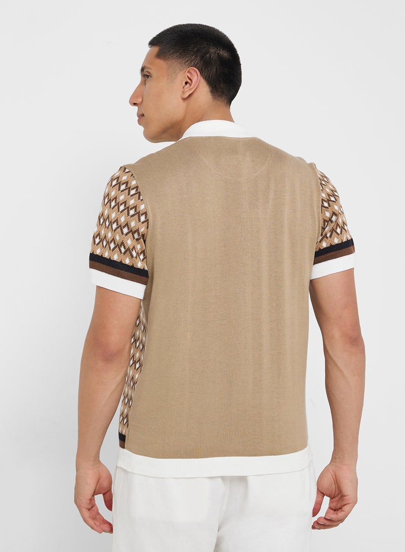 BRAVE SOUL Milan Knitted Shirt - Image 2