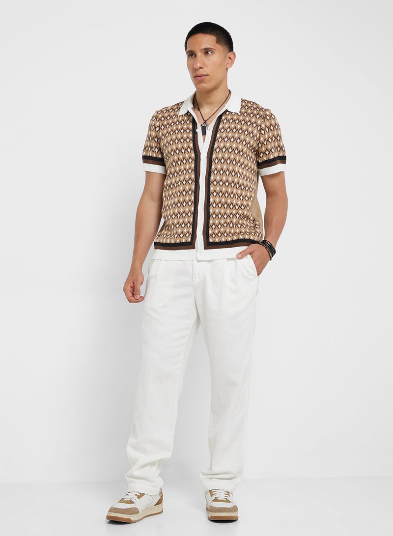 BRAVE SOUL Milan Knitted Shirt - Image 4