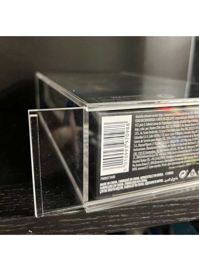 Action Figure Display Case Protector For Hasbro Star Wars Black Series Box 6 Inches Figures - 2 Pack - Thick Clear Acrylic Anti-Uv, Stackable, Durable, Long Lasting Protective Case