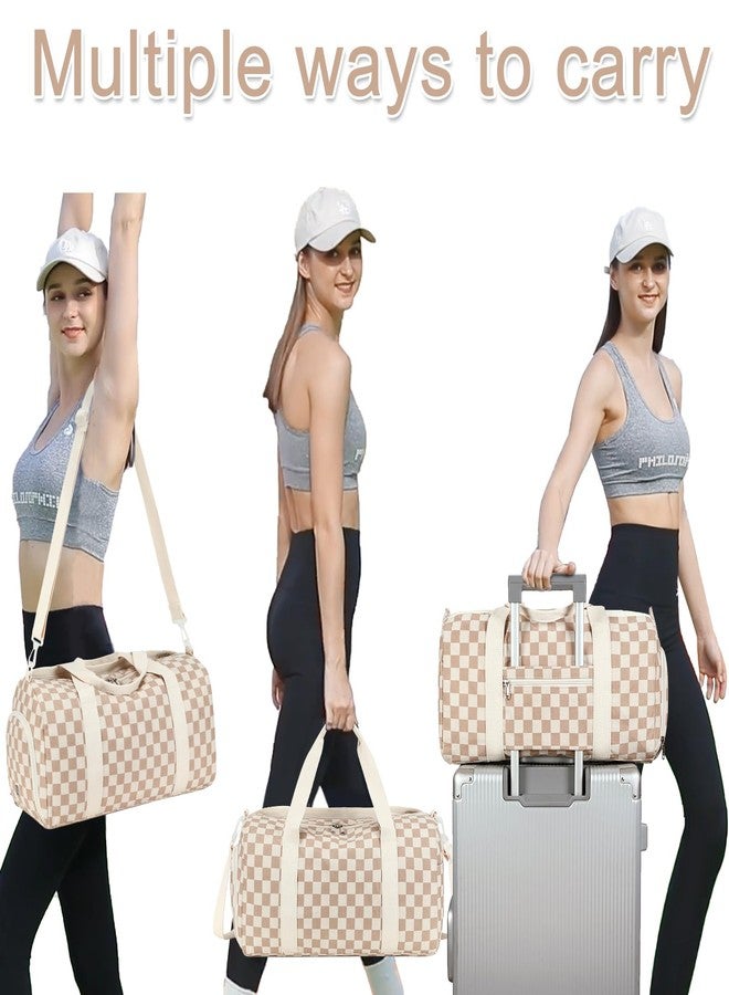 BLUBOON Duffle Bag Girls Kids Cute Gym Bag with Shoes Compartment & Wet Separation Waterproof Sports Overnight Travel Bag - Image 3