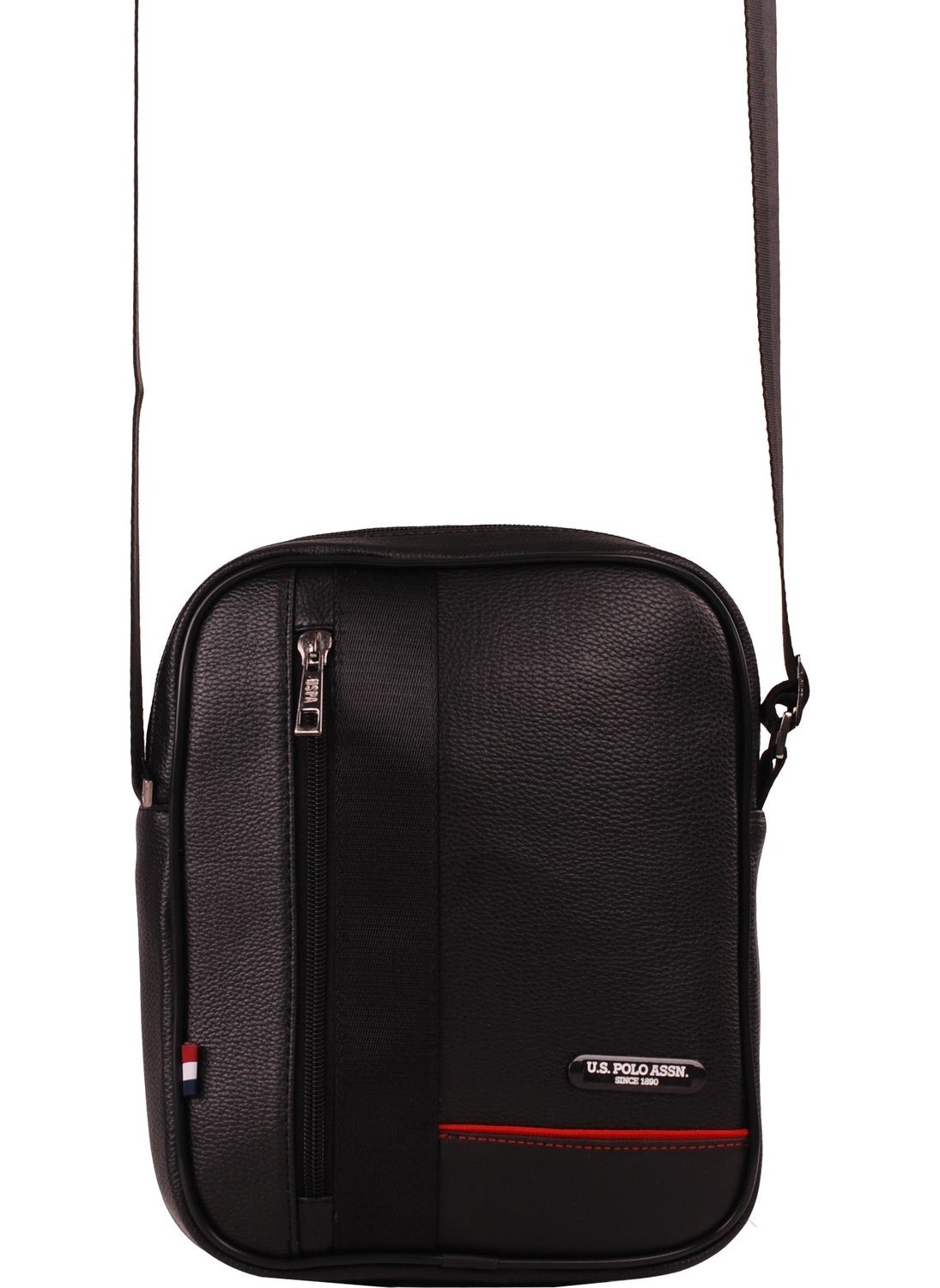 U.S. Polo Assn. BASE. Polo Assn. Cross Strap Men's Bag Black 8419  - Image 1