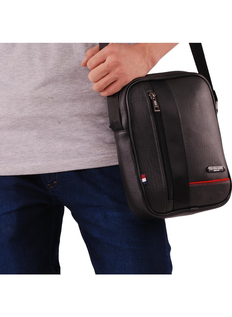 U.S. Polo Assn. BASE. Polo Assn. Cross Strap Men's Bag Black 8419  - Image 5