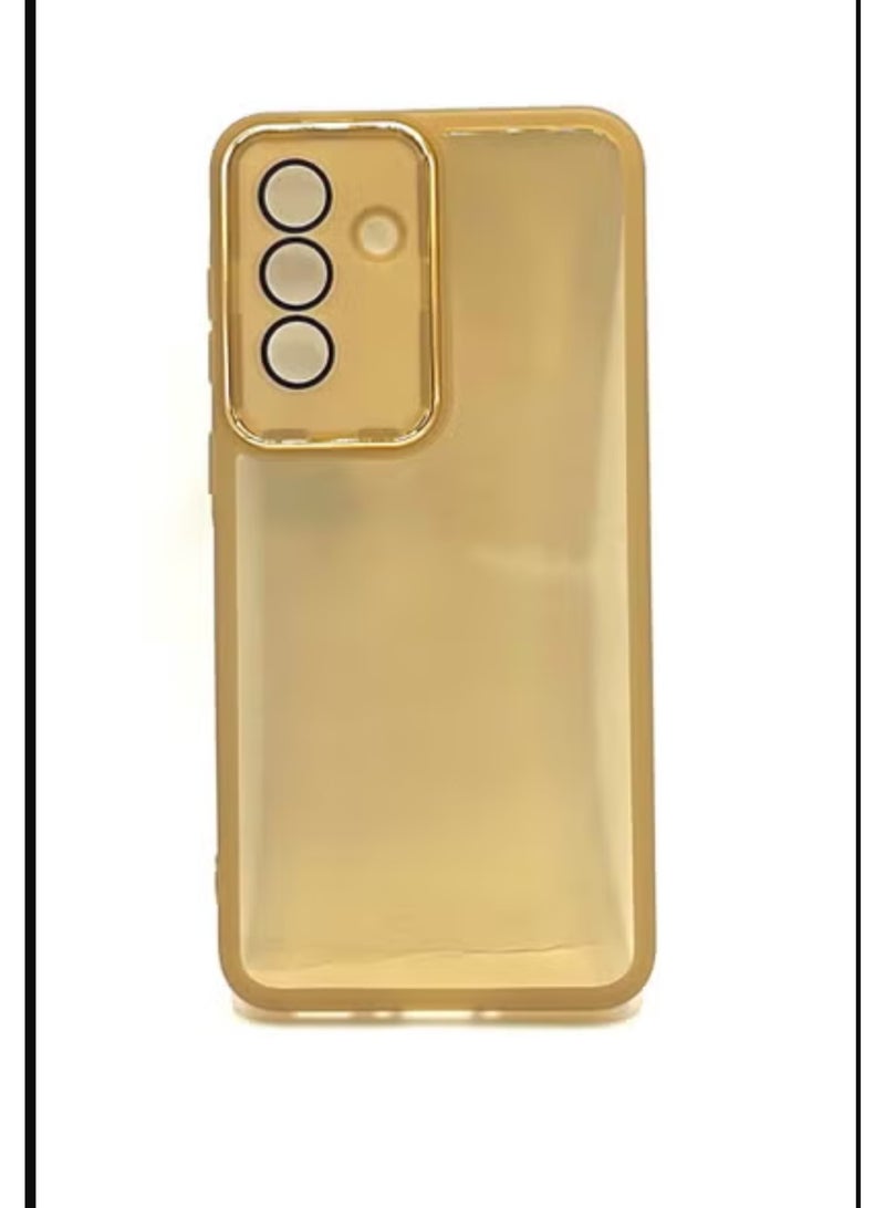 Grace Matte Finish Back Cover Case for Samsung A25 - Elegant Metallic Ribbon Design - Full Camera Protection & Non-Slip Grip - Image 5