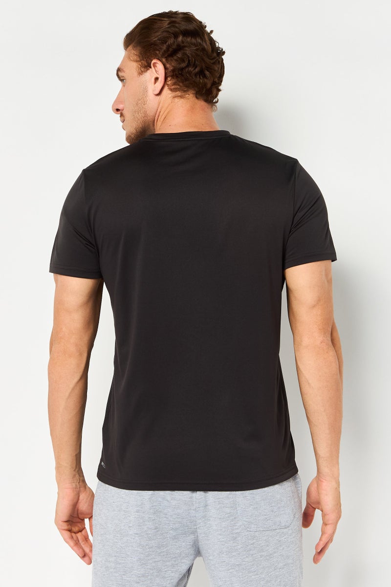 PUMA Men Sportswear Fit Short Sleeve Outdoor T-Shirt, Black - Image 2