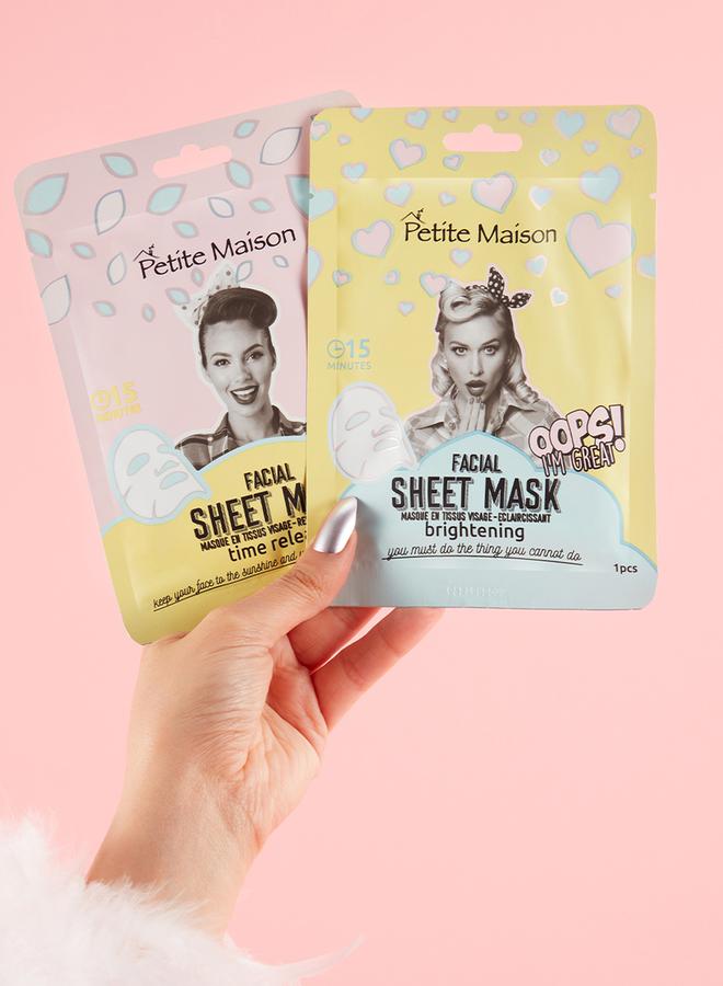 Petite Maison Brightening Facial Sheet Mask 25ml - Image 2