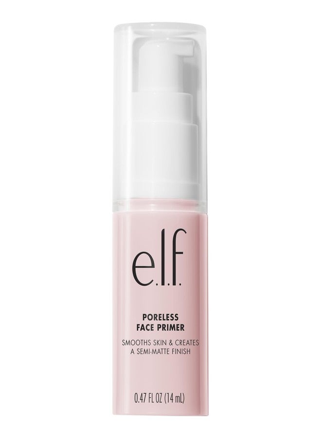 إلف برايمر الوجه elf Poreless، قاعدة مكياج مطفية لتنعيم البشرة، يقلل من المسام والخطوط الدقيقة، برايمر أساس يدوم طويلاً مع زيت شجرة الشاي وفيتامينات أ و هـ، نباتي ولم يُختبر على الحيوانات - Image 1