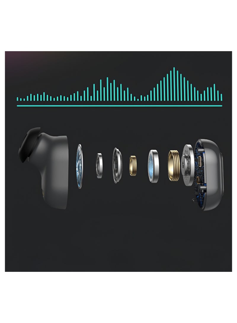 Wireless Bluetooth Gaming Headset With rotating Face-changing design To change your mood every day