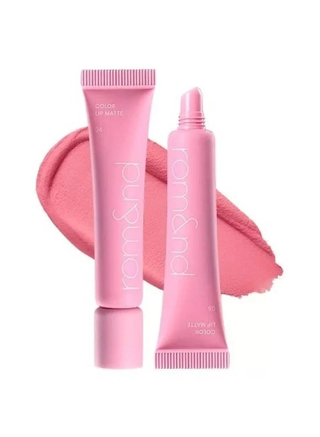 rom&nd Matte Color Lip Lipstick - Strawberry Whip 06 - Image 2