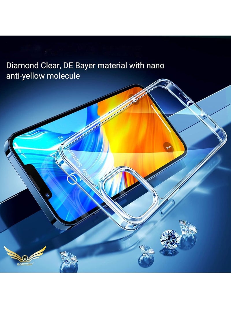 Raxoom Clear TPU Protective Case for iPhone 14 Plus 6.7" - Anti-Scratch, Slim Fit, Precise Cutouts, Easy Installation, Transparent Cover - Image 2