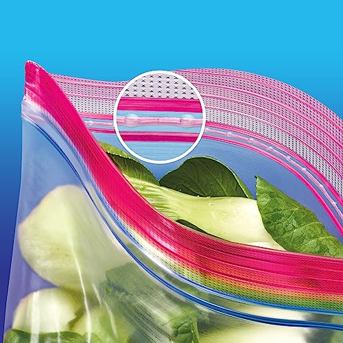 Ziploc Half Gallon Marinade Food Storage Bags for Meal Prep, Easy Open and Close, 24 Count (Packaging May Vary) - Image 4