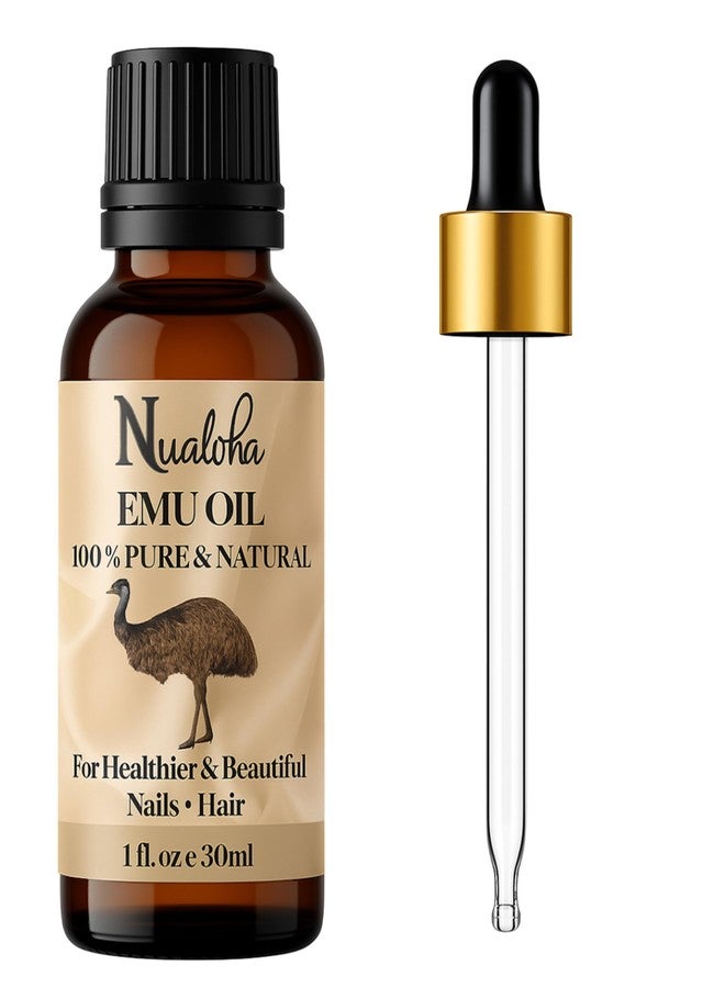 Nualoha Emu Oil (Dromaius Novaehollandiae) | Pure, Natural Moisturizer & Skin Soothing Oil | Deep Hydration & Healing Properties - 30ml - Image 2
